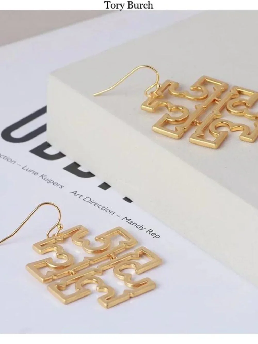 Tory Burch gold earrings